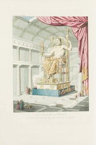 Le Jupiter Olympien: or The Art of Ancient Sculpture, frontispiece by Antoine Chrysostome Quatremère de Quincy