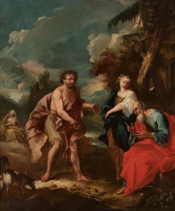 Jacob and Rachel by Antoine Coypel