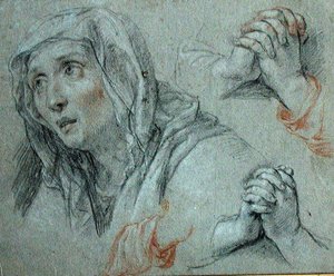 Studies for the Figure of the Virgin
