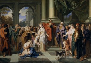 Susannah accused of adultery, 1695-1696 by Antoine Coypel