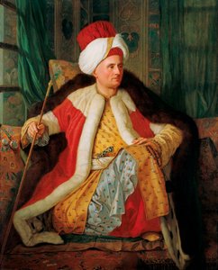 Portrait of Charles Gravier Count of Vergennes and French Ambassador, in Turkish Attire
