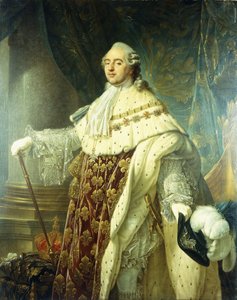 Portrait of Louis XV Wearing Robes of State by Antoine François Callet