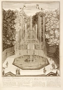 The Three Fountains, Versailles by Antoine Herriset