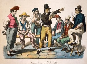 Storyteller on the dock