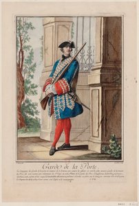Guard of the Gate, 1756 by Antoine Jean De Fehrt
