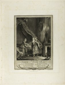 Going to Bed, from Monument of the Physical and Moral Costume of the Late Eighteenth Century