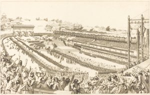 Federation Generale de Francais au Champ de Mars le 14 juillet 1790 by Antoine Jean Duclos after Charles Monnet