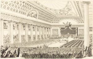 Opening of the Estates-General at Versailles, March 5, 1789