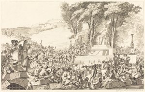 The Fountain of Regeneration on the Ruins of the Bastille, April 10, 1793