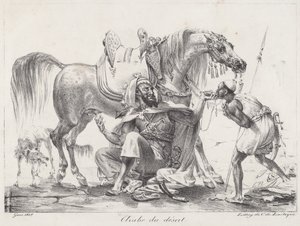 Desert Arab by Antoine Jean Gros