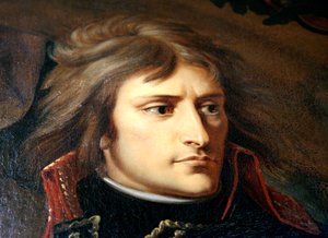 Napoleon Bonaparte on the Bridge at Arcole