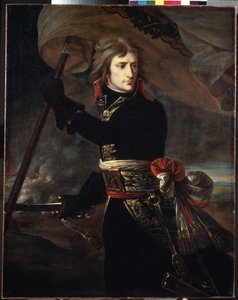 Portrait of Napoleon Bonaparte at the Bridge of Arcole on November 16, 1796 by Antoine Jean Gros