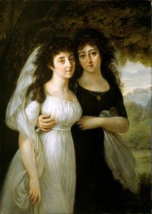 Portrait of the Maistre Sisters by Antoine Jean Gros
