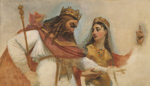 Sketch for the Dome of the Pantheon (Sainte-Geneviève Church): Clovis and Clotilde, circa 1811 by Antoine Jean Gros
