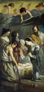The Adoration of the Shepherds, c.1630-32 by Antoine Le Nain