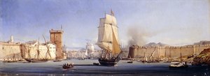 The Golden Horn with The Suleimaniye and The Faith Mosques, Constantinople