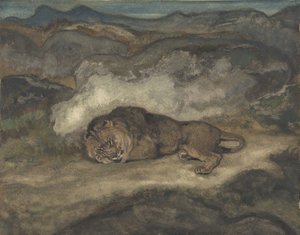 Lion Sleeping, 1810-75