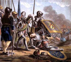 Death of Carcado, Engraved by Jean Baptiste Morret by Antoine Louis Francois (after) Sergent Marceau