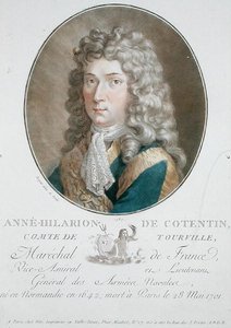 Anne-Hilarion de Cotentin (1642-1701) Comte de Tourville by Antoine Louis Francois Sergent Marceau