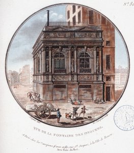 View of the Fountain of the Innocent