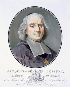 Jacques-Benigne Bossuet (engraving by Pierre Blin, 1786-92)