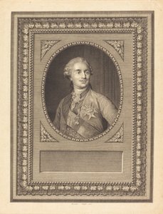 Louis XVI, King of France by Antoine Louis Romanet after Joseph Siffred Duplessis