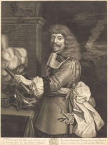 Henri de Lorraine by Antoine Masson after Nicolas Mignard