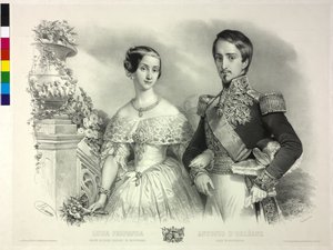 Infanta of Spain with Her Husband Antoine d