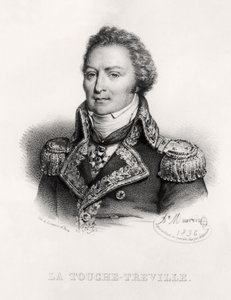 Portrait of Louis-René Madelaine Le Vassor, Comte de La Touche-Tréville by Antoine Maurin