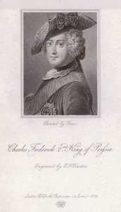 Frederick the Great, King of Prussia (engraving)