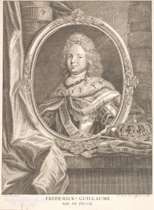 Friedrich Wilhelm I, King in Prussia and as Friedrich Wilhelm II Elector and Margrave of Brandenburg by Antoine Pesne