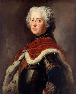 Portrait of Frederick II of Prussia by Antoine Pesne