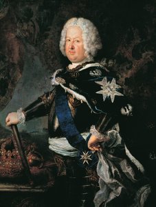 Portrait of Stanislaw I Leszczynski by Antoine Pesne