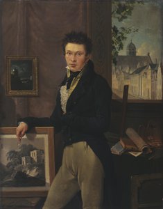 Self Portrait by Antoine Pierre Steyaert