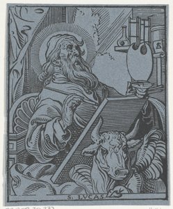 Luke the Evangelist (The Four Evangelists series) by Antoine Sallaert