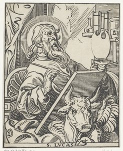 Luke the Evangelist by Antoine Sallaert