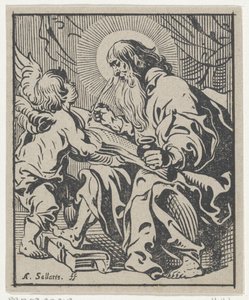 Matthew the Evangelist (The Four Evangelists) by Antoine Sallaert