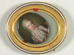 The Countess du Barry by Antoine Vestier
