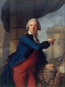 Portrait of Henri Masers de Latude 1725-1805