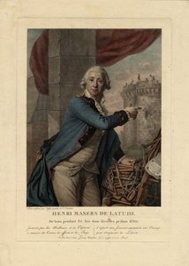 Portrait of Henri Masers de Latude