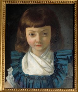 Portrait of the dolphin, future Louis XVII by Antoine Vestier