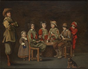 The Young Card Players by Antoine and Louis Le Nain