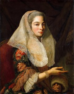 Portrait of a Young Maltese Lady by Antoine de Favray