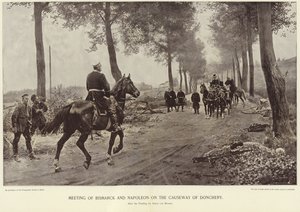 Meeting of Bismarck and Napoleon on the Causeway of Donchery