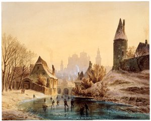 Skating Rink on a River
