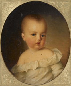 Portrait of Maria Theresa of Austria-Este as Child by Anton Einsle