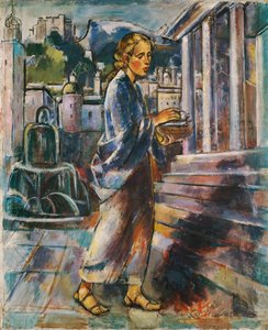 Presentation of Mary in the Temple by Anton Faistauer