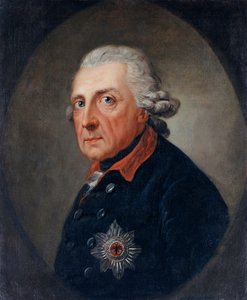 Frederick the Great by Anton Graff