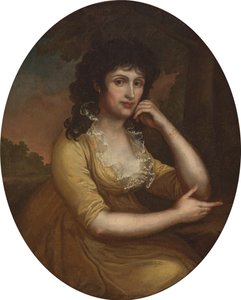 Portrait of Dorota Czartoryska née Jabłonowska by Anton Graff