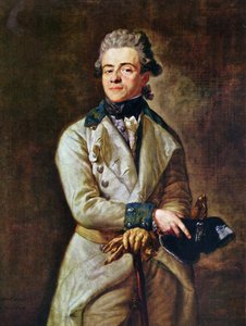 Portrait of Hereditary Prince Heinrich XIII by Anton Graff